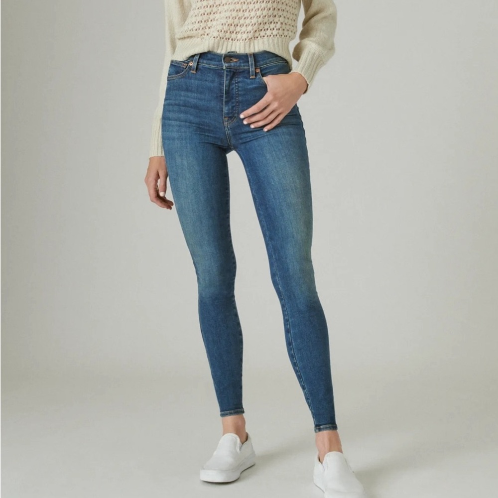 Lucky Brand Blue Skinny Jeans